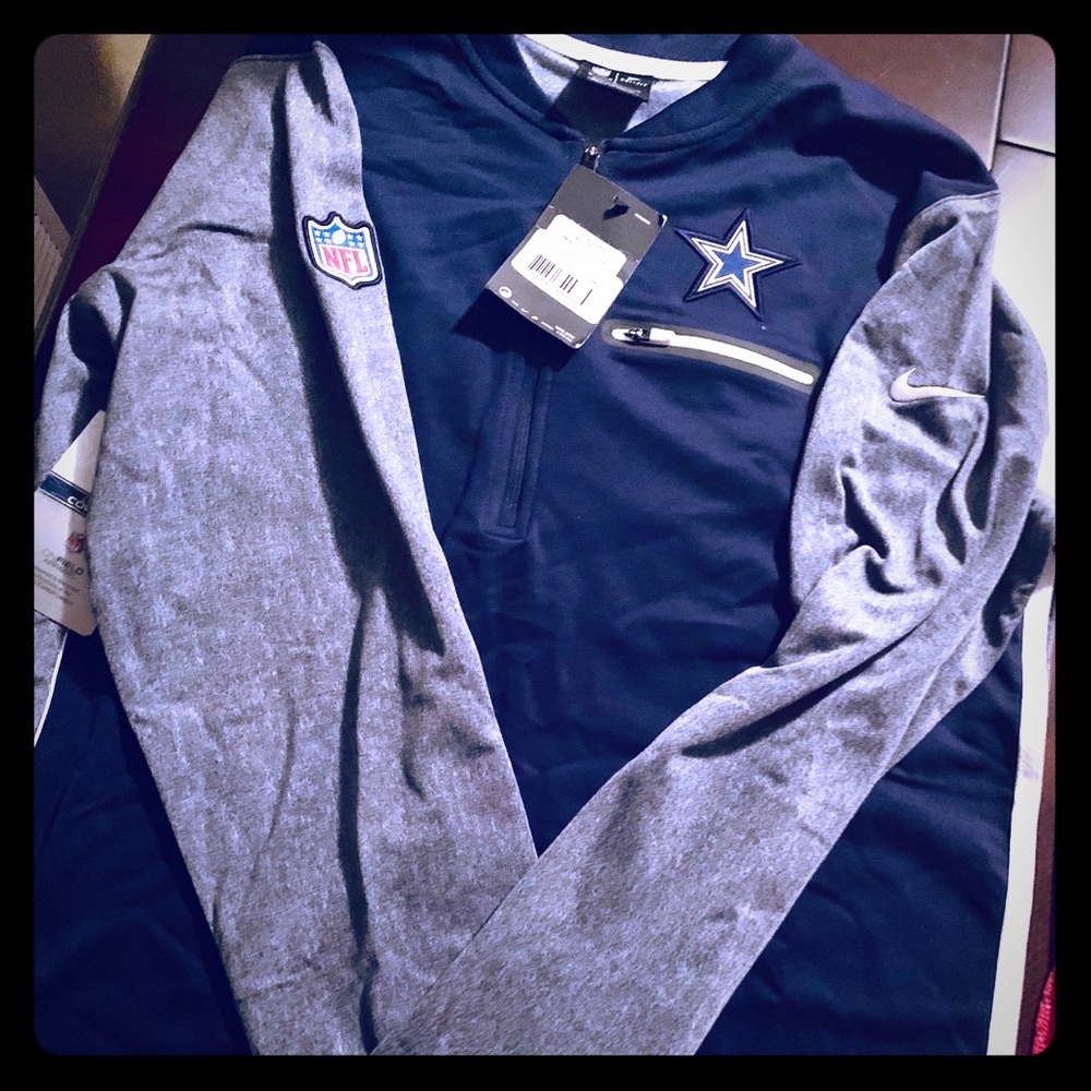Dallas Cowboys M 3/4 zip up